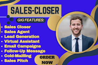 sales representative verify lead generation sales closer virtual telemarketing