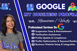 setup reinstate google my business profile do gmb profile verification