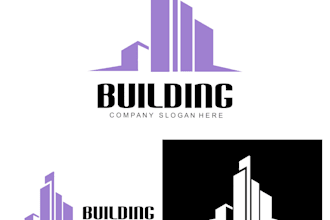 design a minimalist, and luxury building logo for your brand