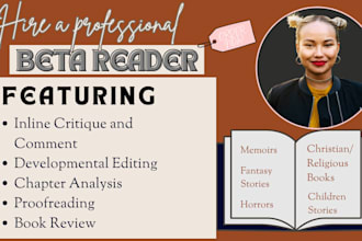 beta read critique and alpha read your manuscript as your beta reader