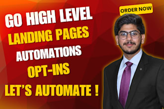 be your go high level expert, go high level automation
