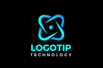 design a modern tech, startup, app, crypto and technology logo