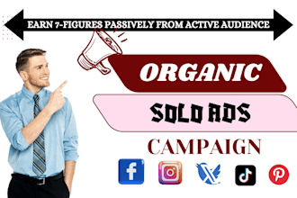 do solo ads campaign affiliate marketing link MLM promotion clickbank marketing