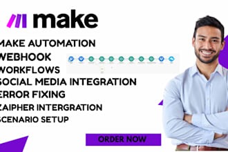 fix set up make, zapier, API, vapi, ghl, n8n automation