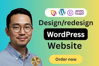 design revamp build wordpress website redesign  wordpress for mobile responsive