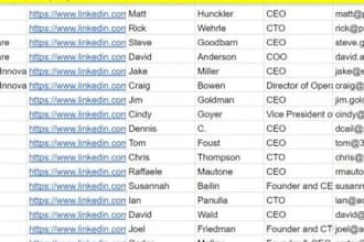 1000 leads for a business
