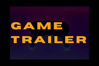 create cinematic game trailer game teaser game trailer video game video trailer