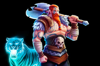 create stylized game characters for mobile and indie games