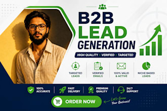 lead generation, targeted prospect list with verified emails