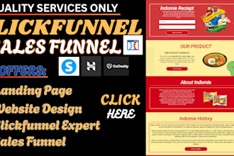 sales funnel landing page,clickfunnel, gohighlevel and domain connection