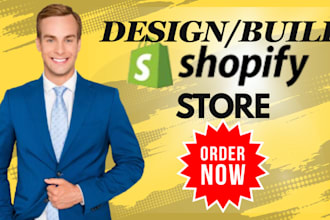 build shopify store or dropshipping ecommerce website