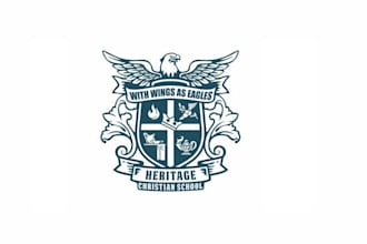 design coat of arms heraldic family crest logo in 12 hours