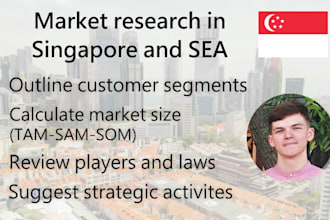do market research in singapore and sea