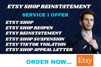 professionally reinstate your suspended etsy shop with a winning appeal letter