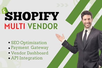 build shopify multivendor website design ecommerce multi vendor marketplace