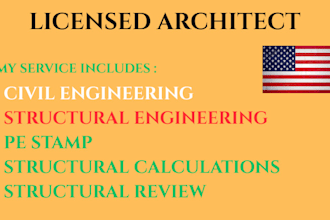 licensed architect, structural engineering, pe stamp in oregon, north dakota, nc