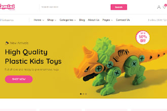 create a shopify store for kids toys that attracts customers