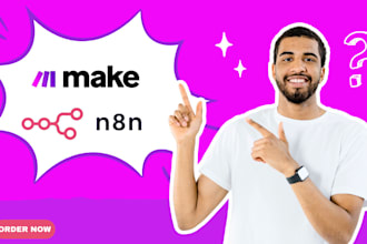 set up make com automation n8n workflow made com n8n ai automation scenario