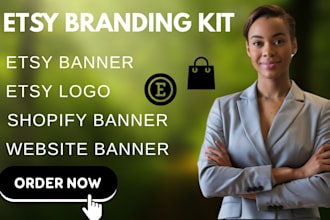 design professional etsy store logo, and banner design