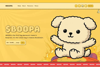 meme coin landing page memecoin website pepe coin website memecoin