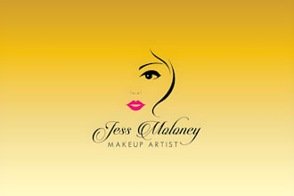 do unique fashion, beauty, cosmetic, spa and hair salon logo