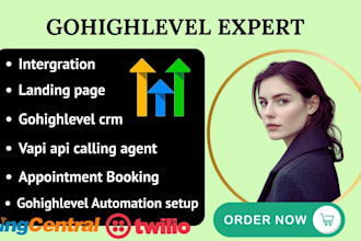 setup german gohighlevel leads pipeline calendar quiz funnel and saas automation