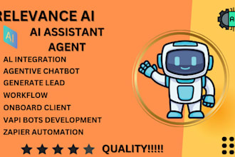 build ai agent and automate workflows using n8n, zapier, make, relevance ai