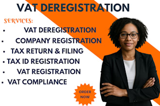 expertly handle your UK vat deregistration, hmrc vat exit process