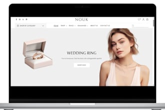 create a luxury shopify jewelry store for handmade, pearl, or fashion jewelry