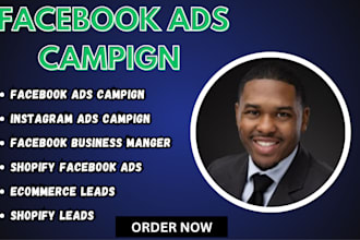 setup shopify facebook ads campaign leads and shopify ecommerce leads