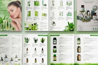 design skincare, cosmetic product ,line sheets and product lookbook