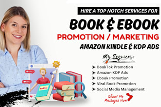 viral ebook promotion with booktok and amazon kdp marketing
