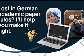 provide proofreading and coaching for internat economics students in germany