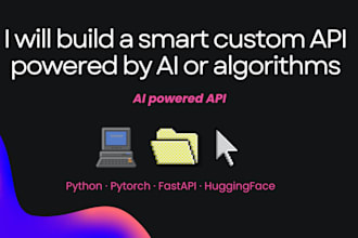 create an intelligent microservice with fastapi