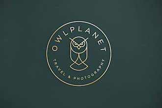 do premium minimalist line art logo design