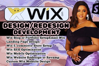 do wix website redesign, wix website design and redesign, wix website design