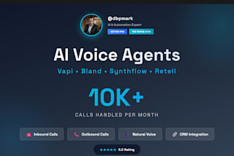 build powerful ai voice agents with vapi, bland, synthflow or retell
