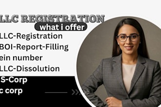 register llc, apply ein, file boi report, tax id, wyoming llc c corp s corp