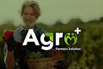create an organic agree farm and agriculture logo design for your business