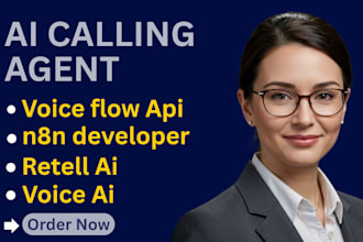 build voice ai bot twillio studio retell ai agent n8n developer voiceflow api