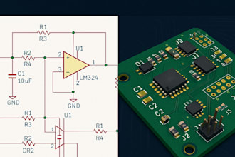 design professional pcb layouts, circuit schematics, and routing