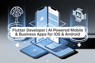 develop flutter app flutter developer restaurant app ios developer ai mobile app