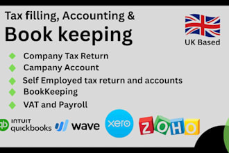douk year end account, tax return, vat return, bookkeeping, payroll, ct600, satr