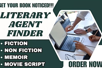 find top literary agents for fiction nonfiction books, movie scripts, screenplay