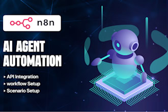 build n8n ai agents and n8n workflows to automate your business