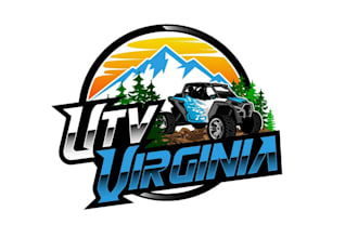 create wonderful and excellent off road and utv logo 24 hours