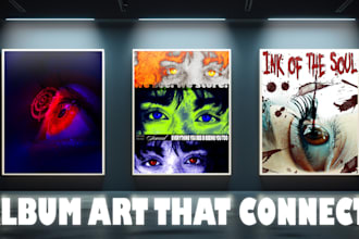 create professional album cover art for your music
