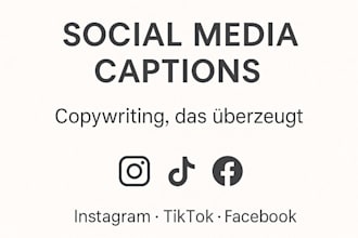 catchy social media captions and posts