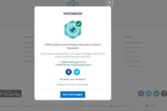be your mentor to do trailhead points and badges super badge