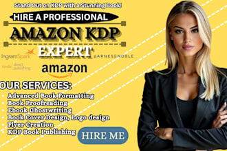 resize format, fix book cover for amazon, fix margin error, font embedding